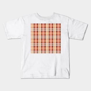 Checkered Plaid. Kids T-Shirt